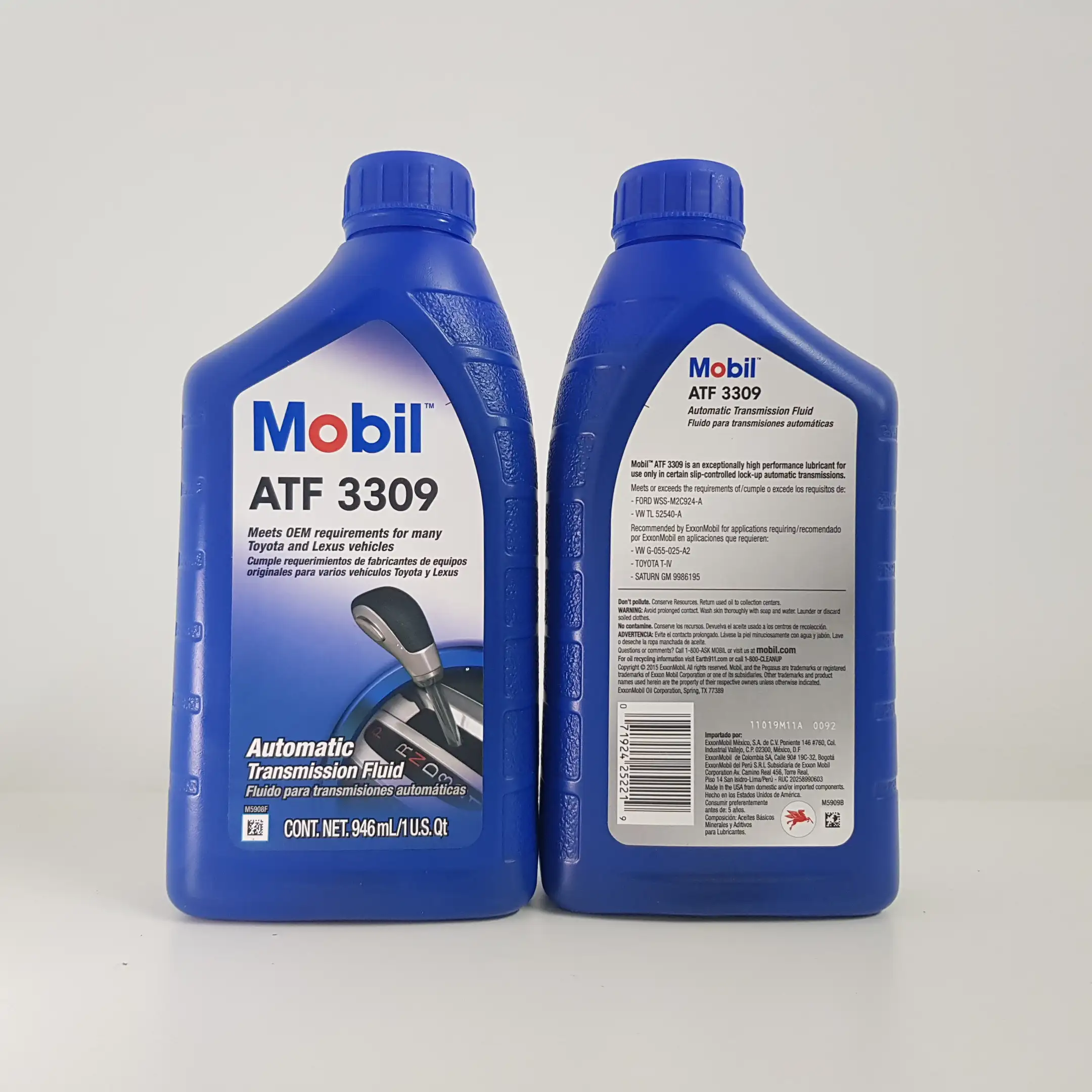 Dầu Nhớt Hộp Số Ô Tô Mobil ATF 3309 Nhập Khẩu Mỹ Cho Xe Toyota, Lexus