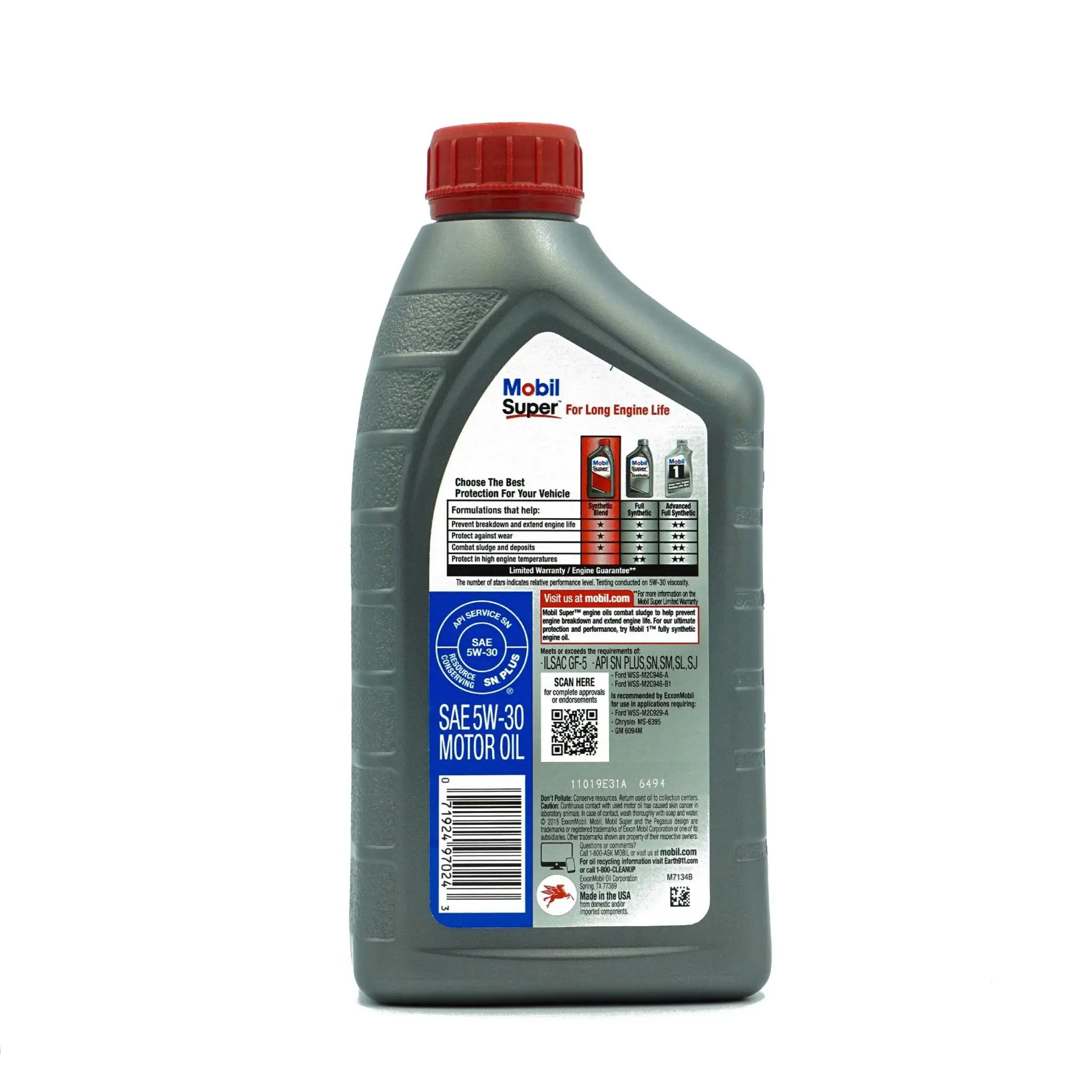 Mobil Super 5W-30 Nhập Khẩu Mỹ – Dầu Nhớt Bán Tổng Hợp Cao Cấp