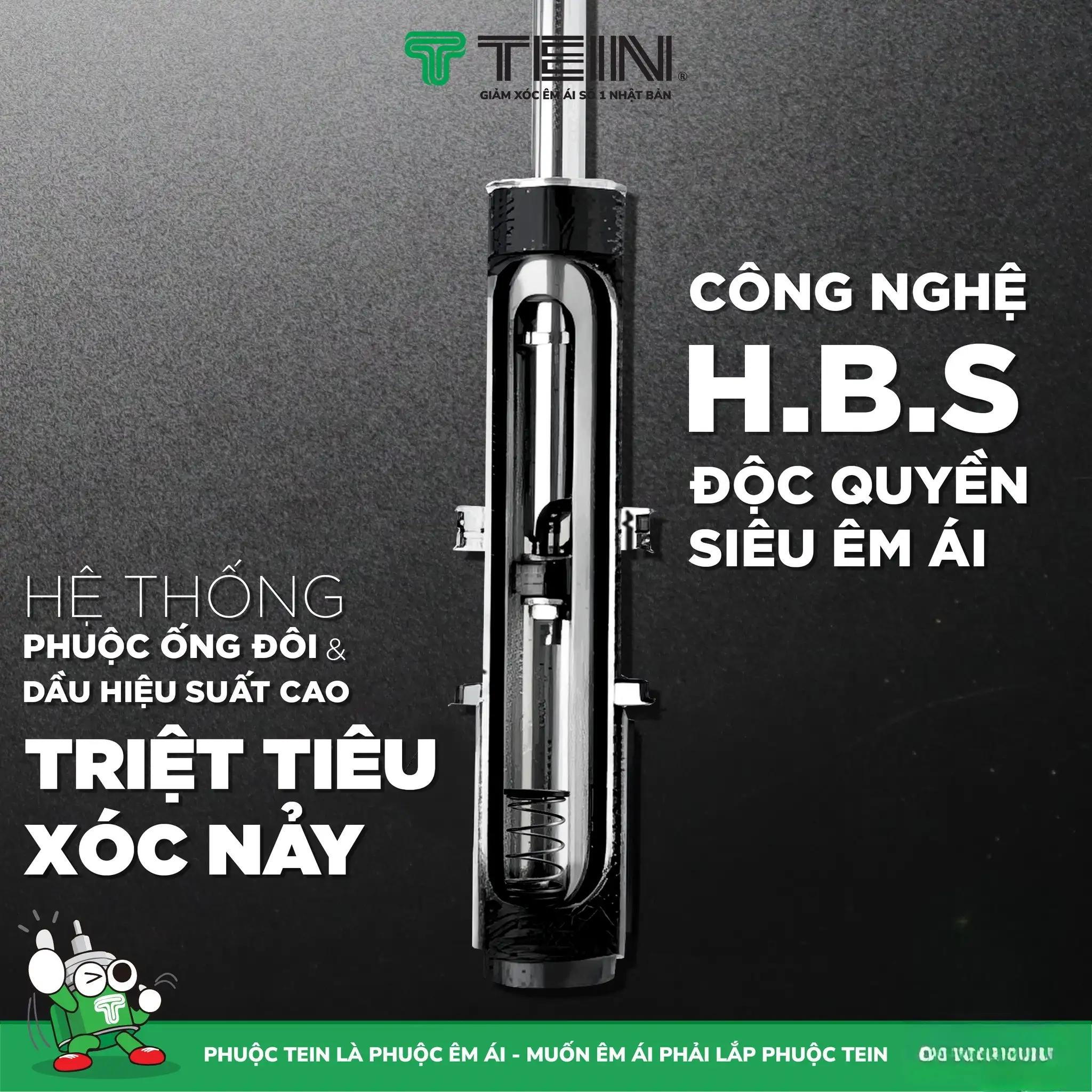 PHUỘC GIẢM XÓC VINFAST VF6 – TEIN BASIC