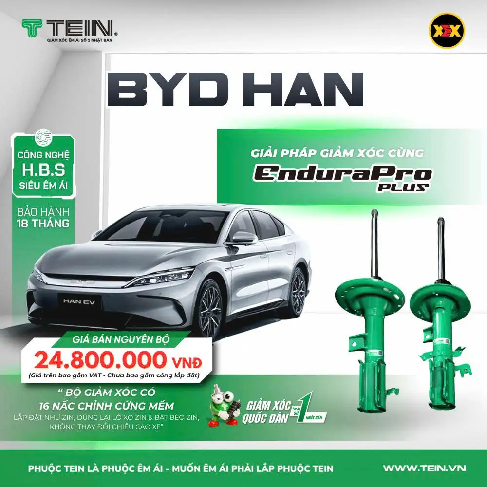 PHUỘC GIẢM XÓC BYD HAN TEIN ENDURAPROPLUS ÊM ÁI VƯỢT TRỘI