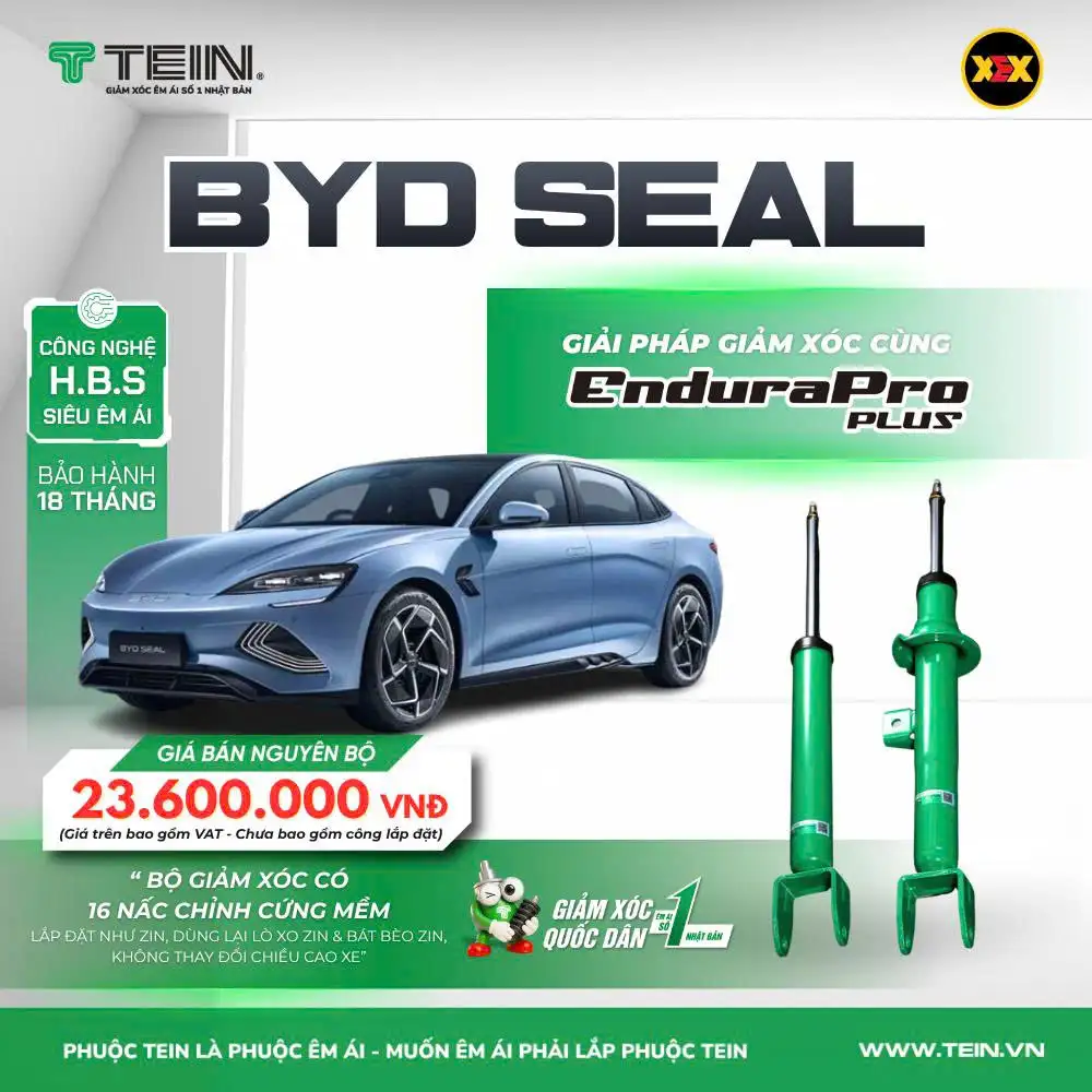 PHUỘC GIẢM XÓC BYD SONG PLUS TEIN ENDURAPROPLUS ÊM ÁI VƯỢT TRỘI