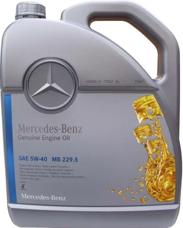 Dầu Nhớt Mercedes-Benz Genuine Engine Oil 5W-40 MB 229.5 Chính Hãng Đức