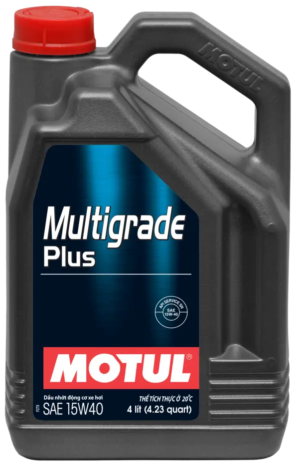 Nhớt Motul Multigrade Plus 15W-40 – Nhớt Ô Tô Đa Cấp Động Cơ Xăng Chính Hãng
