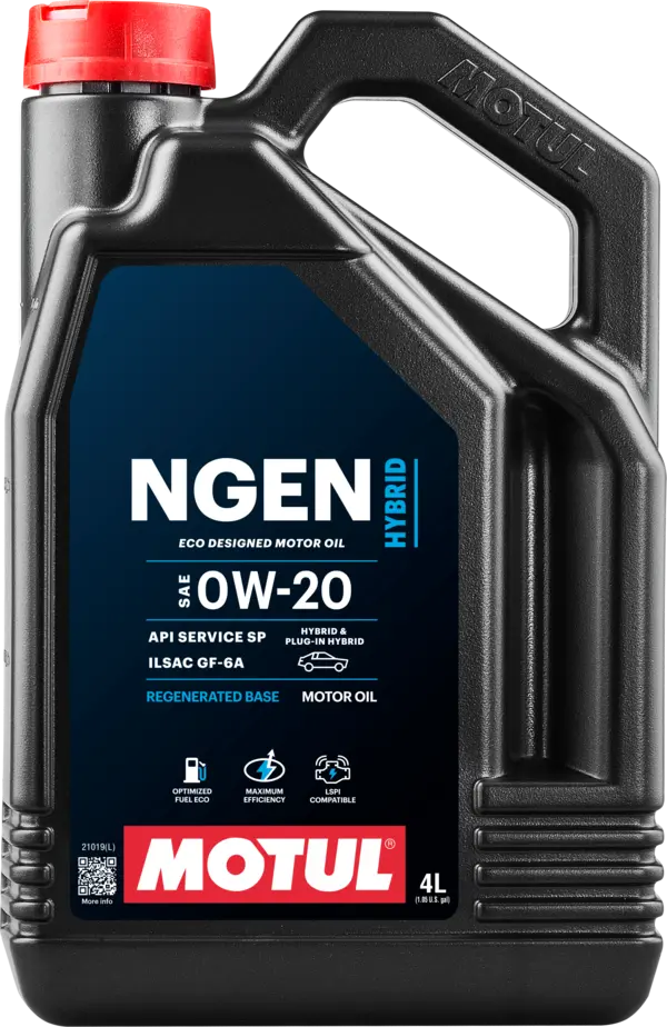 Nhớt Motul Ngen Hybrid 0W-20 Cho Xe Ô Tô Hybrid Chính Hãng