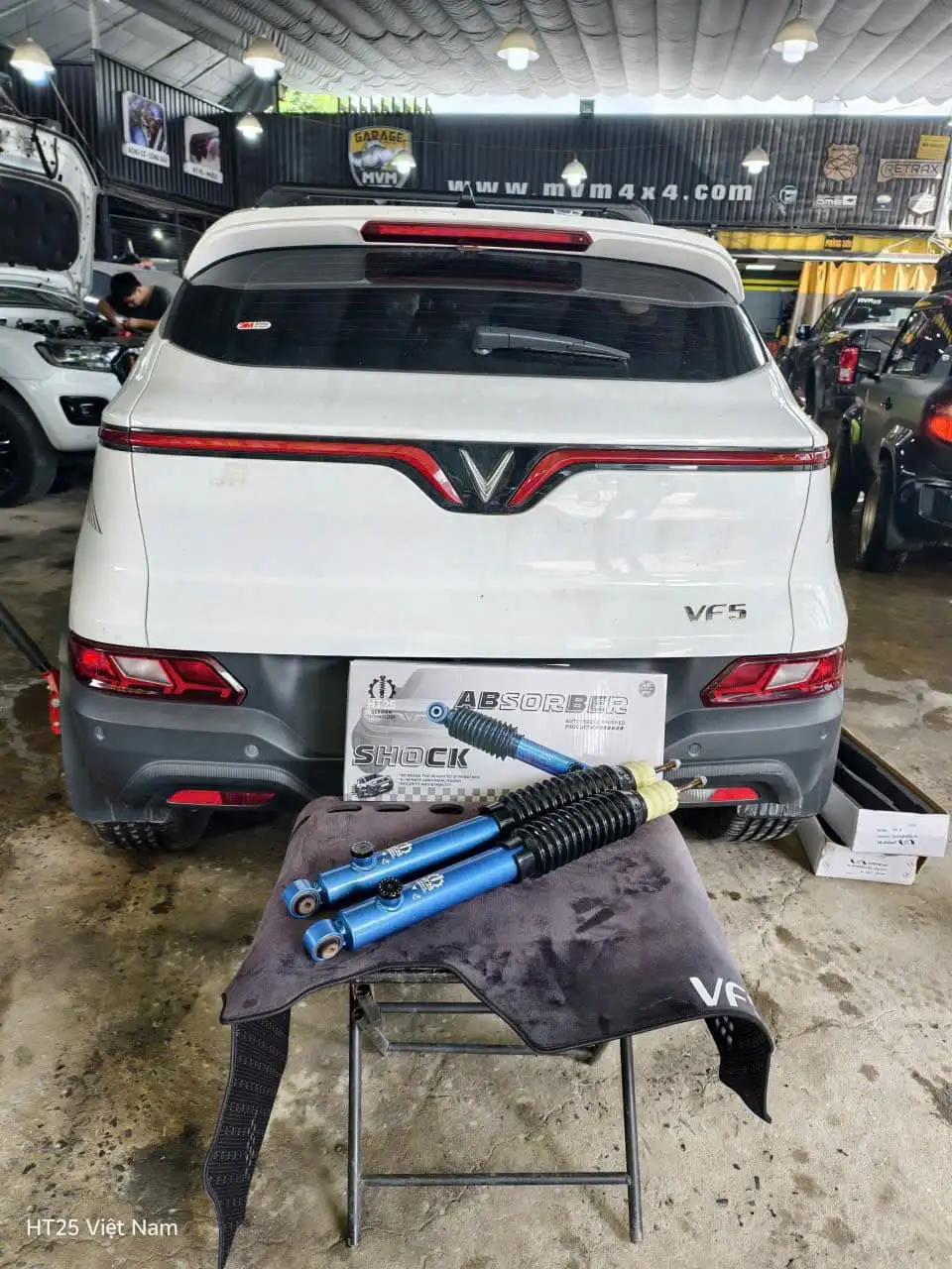 Phuộc sau HT25 dành cho VF5 rebound 16 nấc