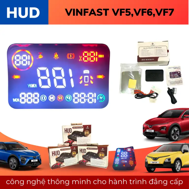 MÀN HÌNH HUD – VINFAST VF5,VF6,VF7