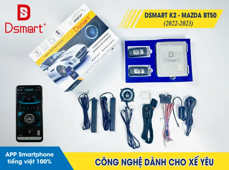 SMARTKEY DSMART – K2 MAZDA BT50 (2022-2023)