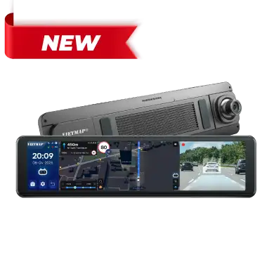 Camera hành trình VIETMAP V740 Gương điện tử đa năng