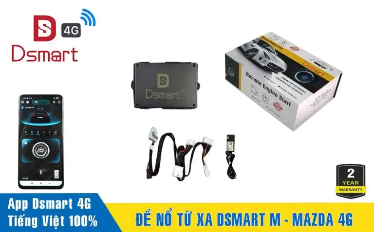 ĐỀ NỔ TỪ XA DSMART 4G – MAZDA M2 ( Mazda 3 2015 – 2016) (Mazda 6 2015 -2023)