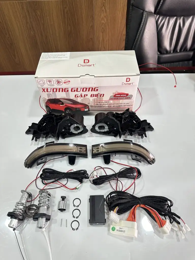 XƯƠNG GƯƠNG GẬP ĐIỆN XI NHAN VINFAST LIMO GREEN