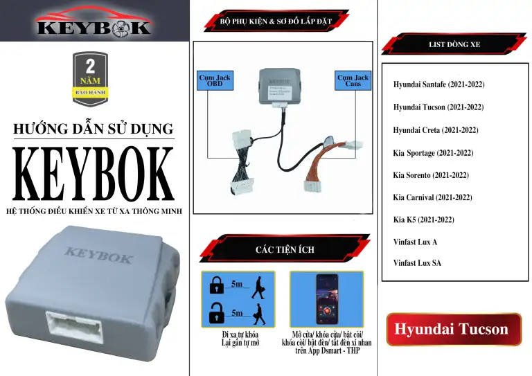 KEYBOX HYUNDAI TUCSON (2022 – 2023)