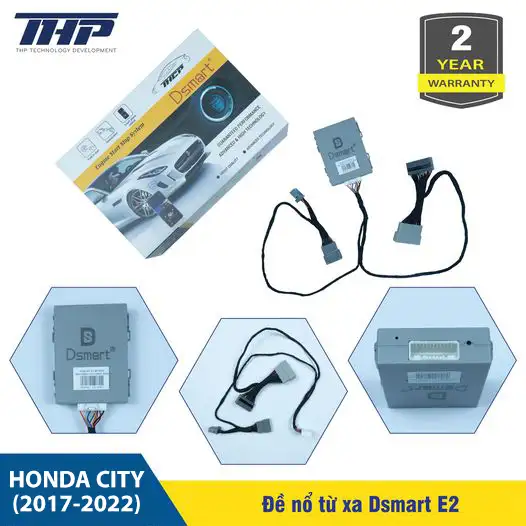 DSMART E2 – ĐỀ NỔ TỪ XA DÒNG XE HONDA CITY ( 2017-2022)/HRV (2017-2021)