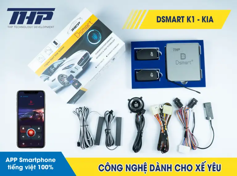 DSMART K1 – ĐỀ NỔ TỪ XA DÒNG XE KIA