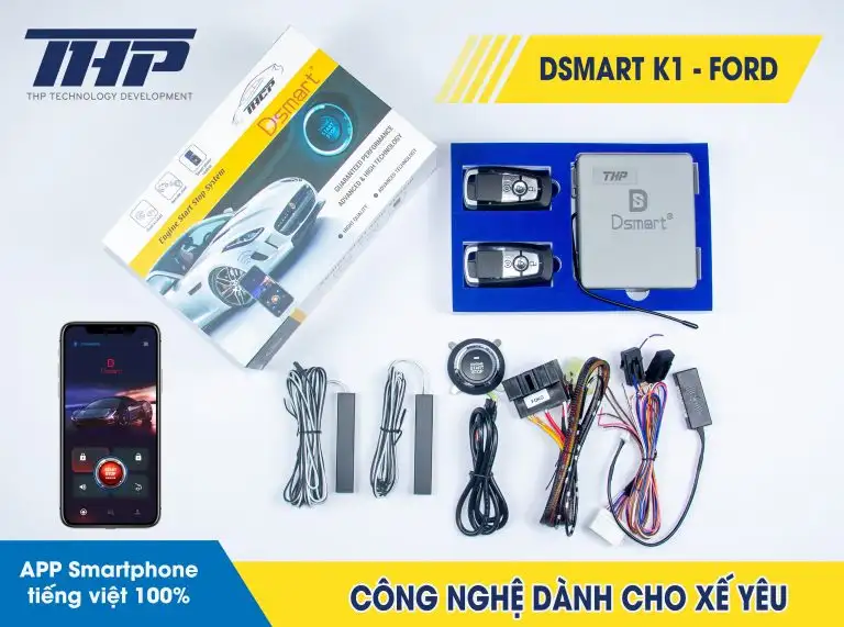 DSMART K1 – ĐỀ NỔ TỪ XA DÒNG XE FORD