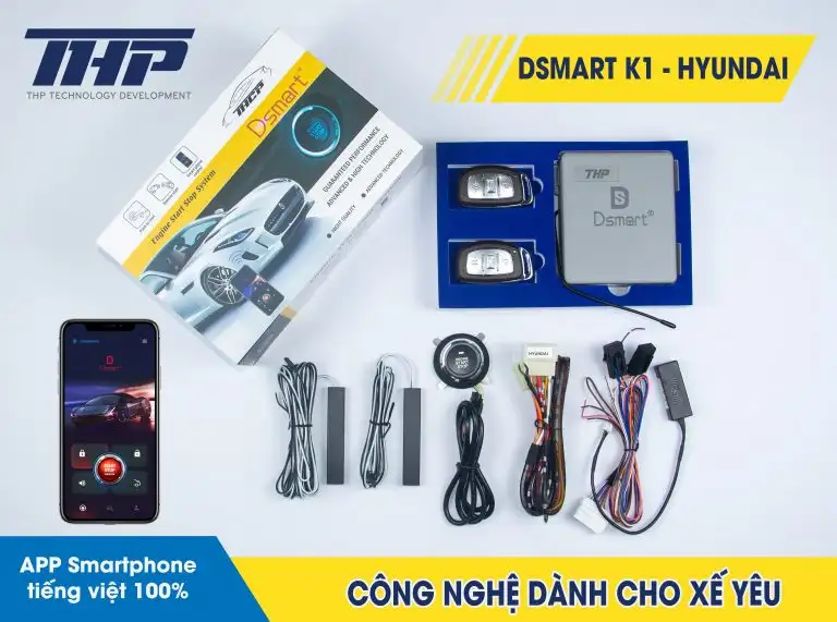 DSMART K1 – ĐỀ NỔ TỪ XA DÒNG XE HYUNDAI
