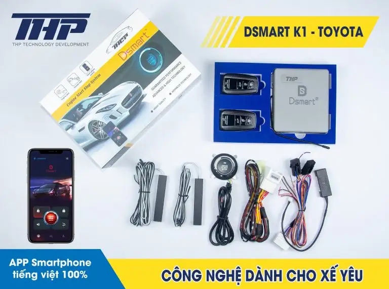 DSMART K1 – ĐỀ NỔ TỪ XA DÒNG XE TOYOTA