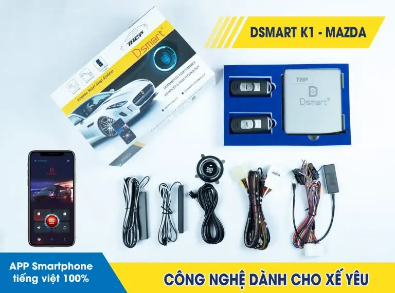 DSMART K1 – ĐỀ NỔ TỪ XA DÒNG XE MAZDA