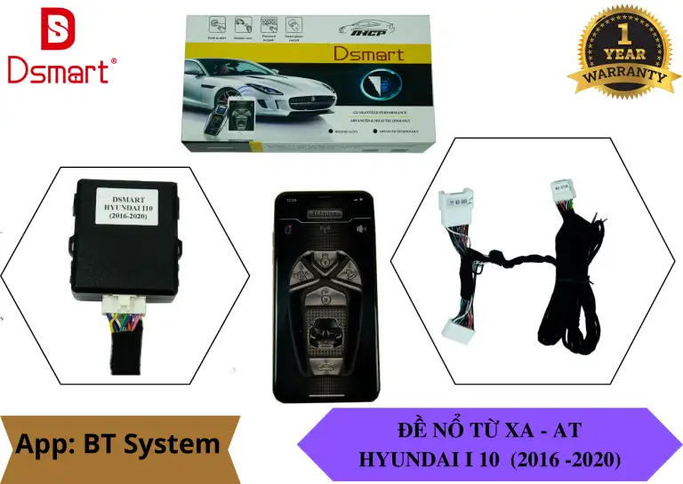 ĐỀ NỔ TỪ XA DSMART – HYUNDAI I10 (2016-2020)