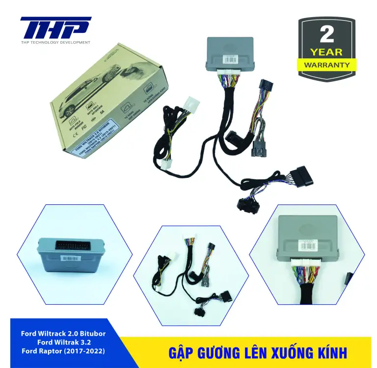 GẬP GƯƠNG LÊN XUỐNG KÍNH FORD WILDTRACK 2.0 Bitubor Ford Wiltrack 3.2 Ford Raptor( 2017-2022)